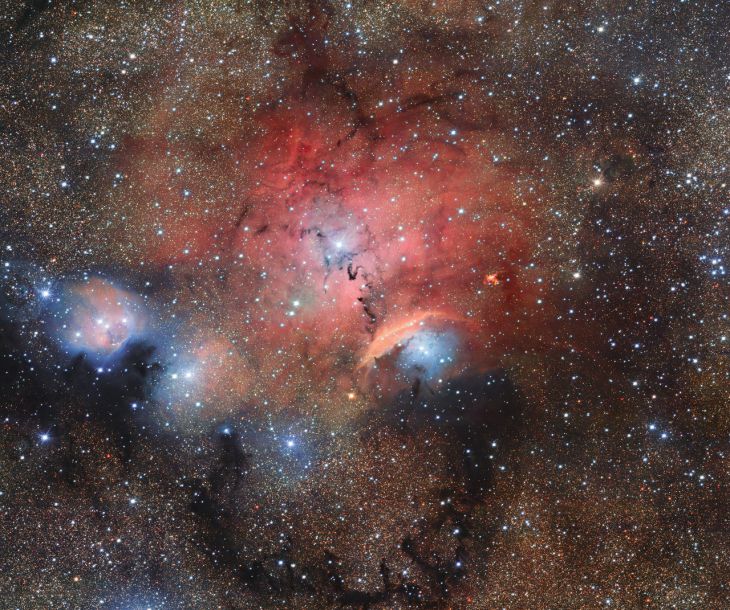 Ученые: Телескопы ESA запечатлели «звездные ясли» питомника Sharpless 29 Ученые: Телескопы ESA запечатлели «звездные ясли» питомника Sharpless 29