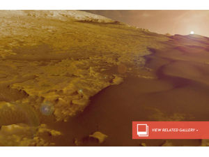 Curiosity повстречается с движущимися дюнами Марса Curiosity повстречается с движущимися дюнами Марса