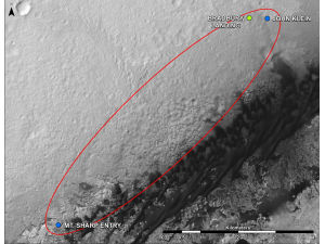 Марсоход Curiosity отправляется в большое путешествие