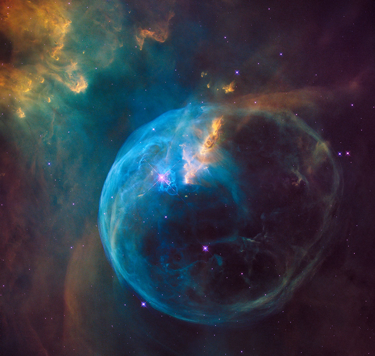 НАСА показало гигантский Пузырь