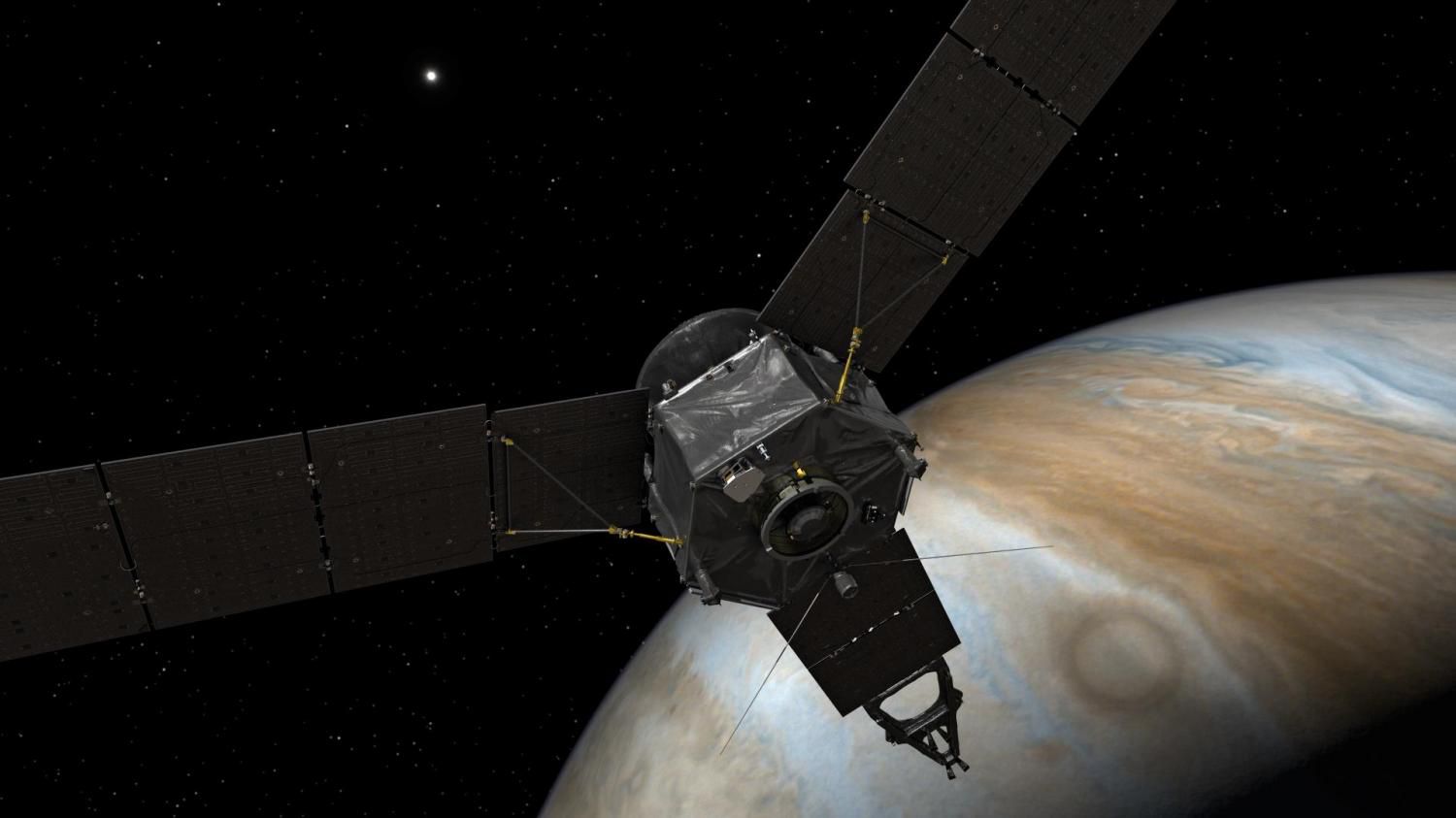 Межпланетная станция «Юнона» в скором времени выйдет на орбиту Юпитера