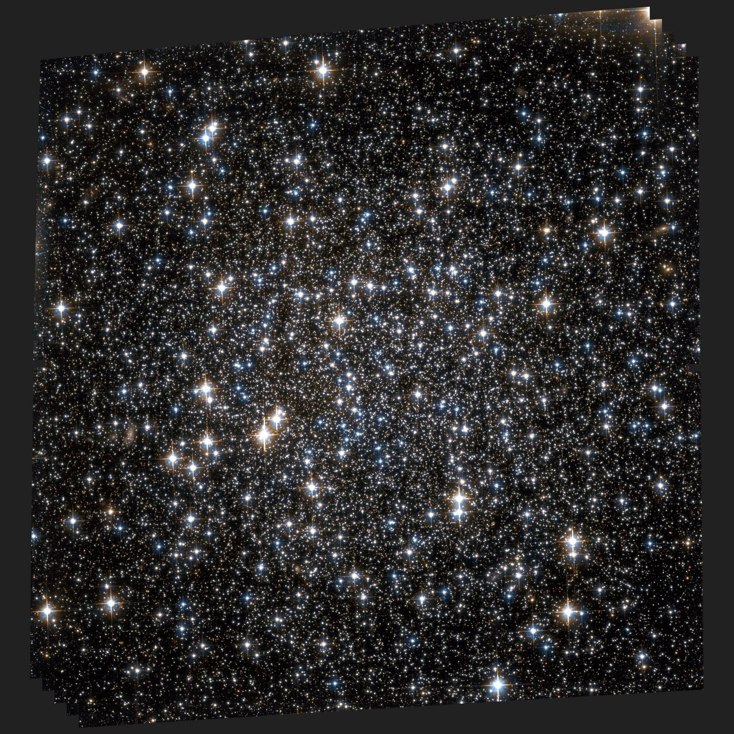 Найдены сотни темных дыр в шаровом скоплении звезд