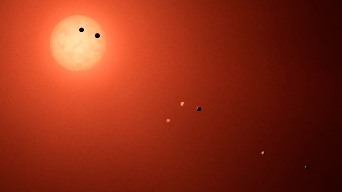 NASA показало фото и видео вероятной жизни на экзопланетах TRAPPIST-1