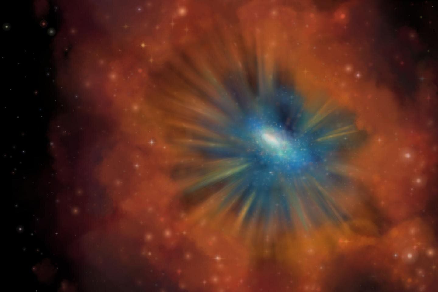Открытие «холодных квазаров» переворачивает представления о «смерти» галактик