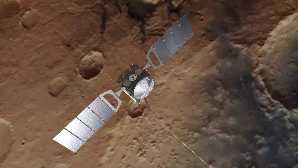 Орбитальный аппарат Mars Express получает обновление «софта» бортового инструмента для поисков воды