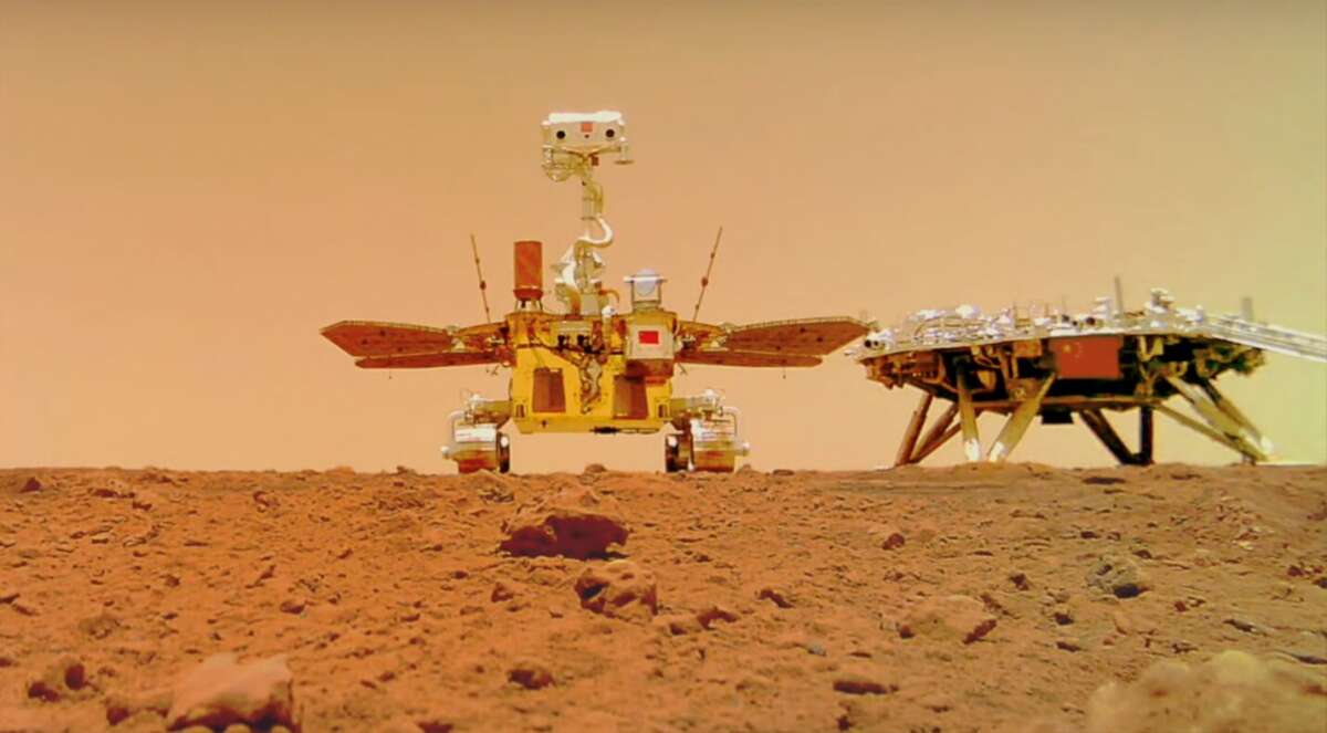 Исследователи изучили недра Марса с помощью радара марсохода «Чжуронг» 